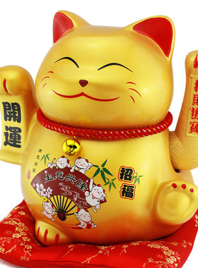 日本开业摇手餐厅饭店送礼招财猫