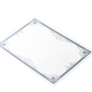 布谷鸟防伪水印授权内页纸A4结业证书聘书奖状荣誉证书空白内芯纸