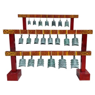 曾侯乙编钟乐器定音编钟编磬仿古青铜器摆件打击乐器婚庆影视道具