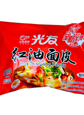 光友红油面皮酸辣味四川袋装