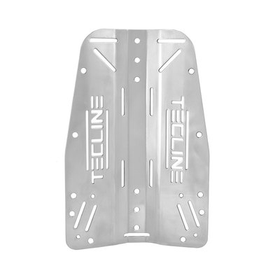 Tecline Backplate  铝制潜水背飞背板镂空LogoDIR背带 潜品珍选