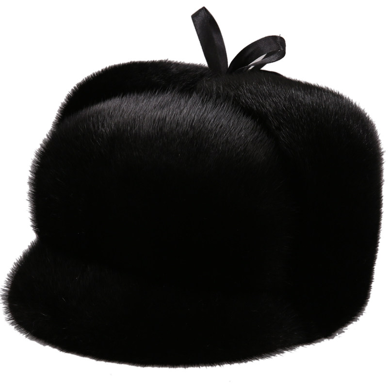 狐狸毛帽子女冬天民族风皮草帽子韩版潮护耳真皮东北蒙古帽加厚