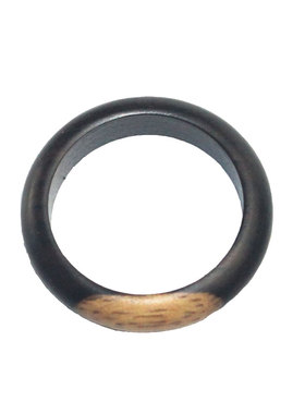 男女款白面阴阳木定制戒指木戒指