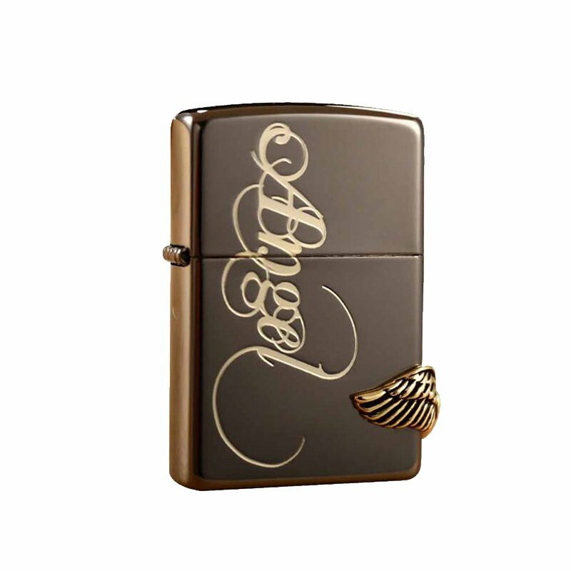 zippo打火机正版黑冰情侣对机
