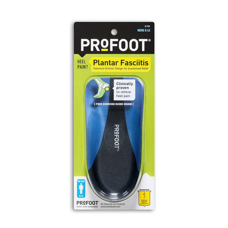 筋膜足跟缓解疼痛鞋垫ProFoot