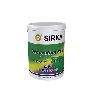 西莱卡SIRKA油漆水性木器漆家具翻新漆透明漆DIY彩色水性家具改色