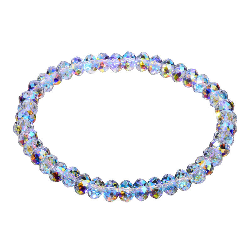 送闺蜜生日礼物奥地利水晶紫水晶薰衣草手链女时尚首饰日韩首饰品