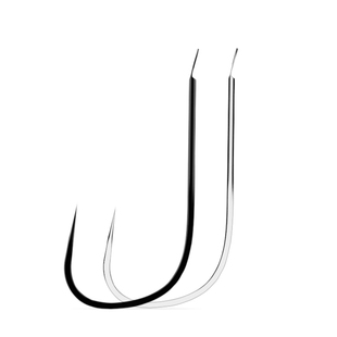 西原极细袖无倒刺长柄鱼钩散装日本原产进口鱼钩小鲫鱼竞技