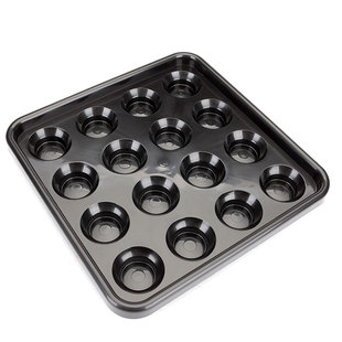 黑8台球集球盘 16球盘美式球子托盘斯诺克英式装球盒箱子桌球配件