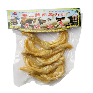 绍兴新昌嵊州特产春江食品香糟鹅爪鹅掌美味食品肉类零食休闲小吃