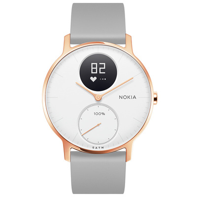 Nokia withings steel HR 心率监测来电提醒防水智能手表