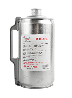 青岛山东原浆整箱白啤包邮