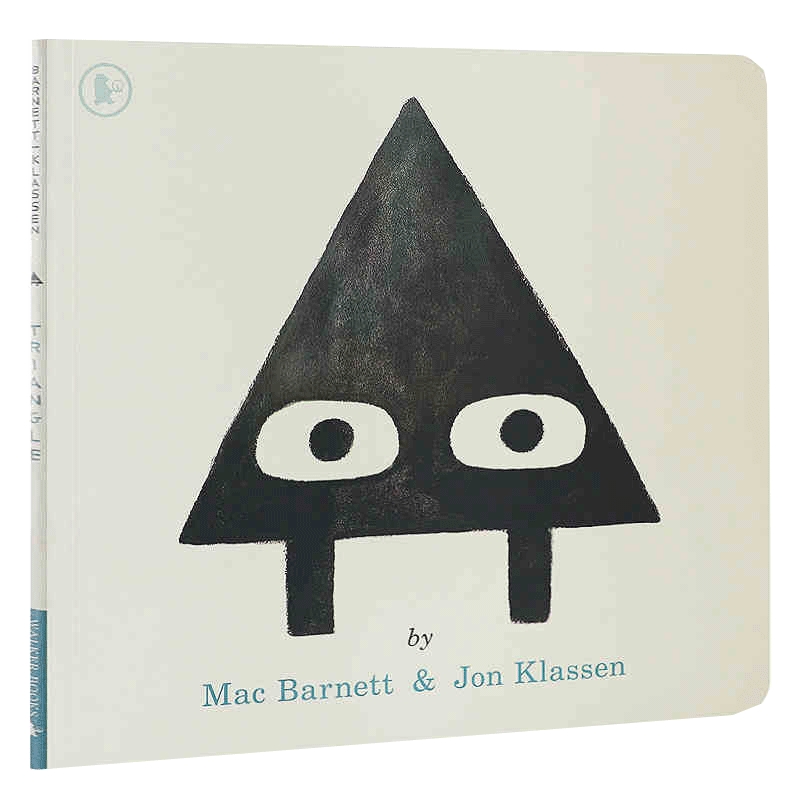 形状三部曲 Triangle 三角形 英文原版 Mac Barnett Jon Klassen 方块艺术英语绘本平装 儿童想象力进口书 梦幻组合作品