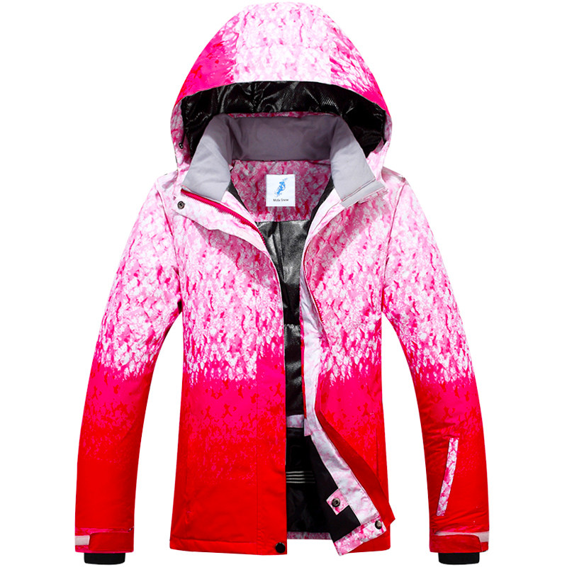 新款滑雪服女冬季女款上衣韩版防风防水加厚保暖户外单双板滑雪服