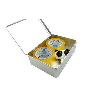 大号收纳铁盒 素色金属盒 包装盒 家居饼干糖果存放 铁盒子