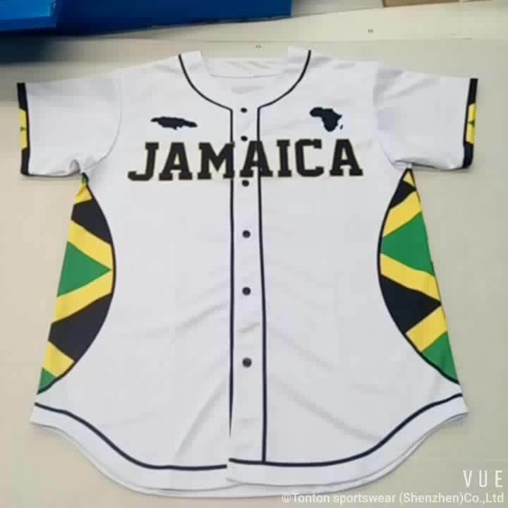 Sublimation Custom Blank Baseball Jersey Wholesale Baseball Shirts