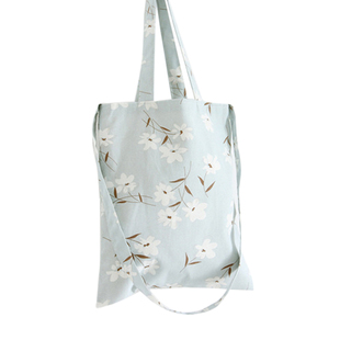 森系棉麻包包文艺女包小清新单肩斜挎包手工帆布包碎花包亚麻布包