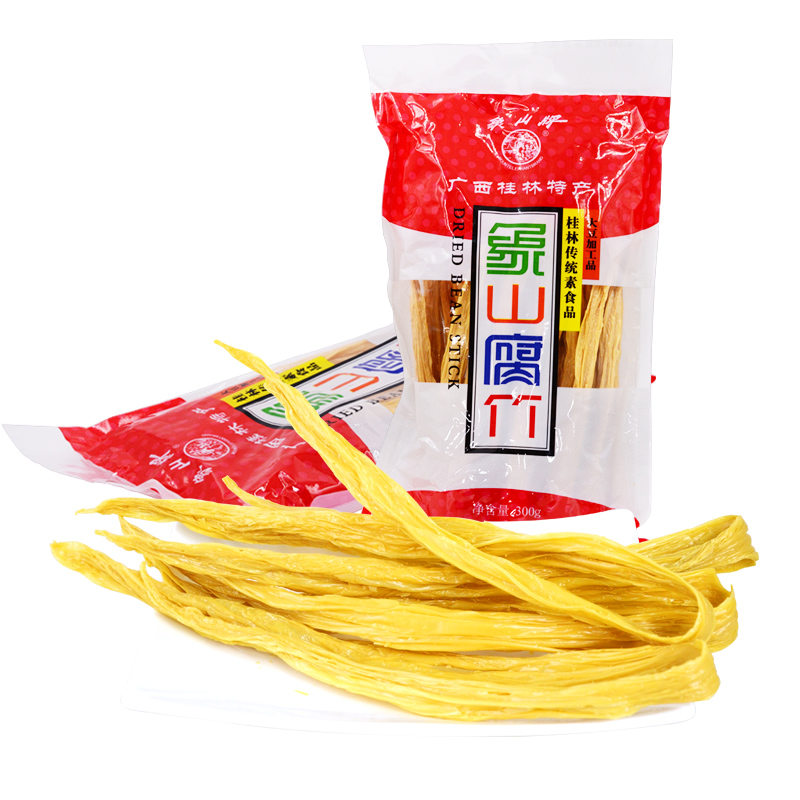 象山牌桂林腐竹干貨300g*20袋整箱純豆腐皮油豆皮農(nóng)非廣西農(nóng)家