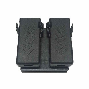 92式带锁弹夹套手枪式快拔套9mm速拔腰部防抢战术腰封款5.8mm弹匣