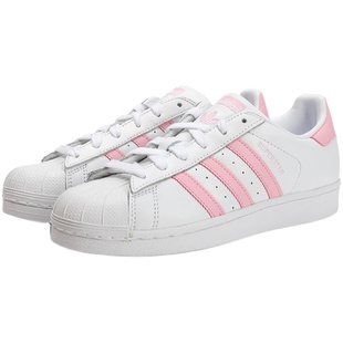 ADIDAS SUPERSTAR阿迪达斯男女鞋三叶草贝壳头脏橘休闲板鞋EF9249