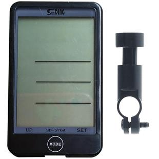 电动车速度表电瓶车公里表代驾时速表里程表加装中文码表测速器