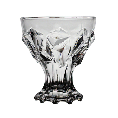 复古水晶玻璃奶昔杯冰淇淋碗