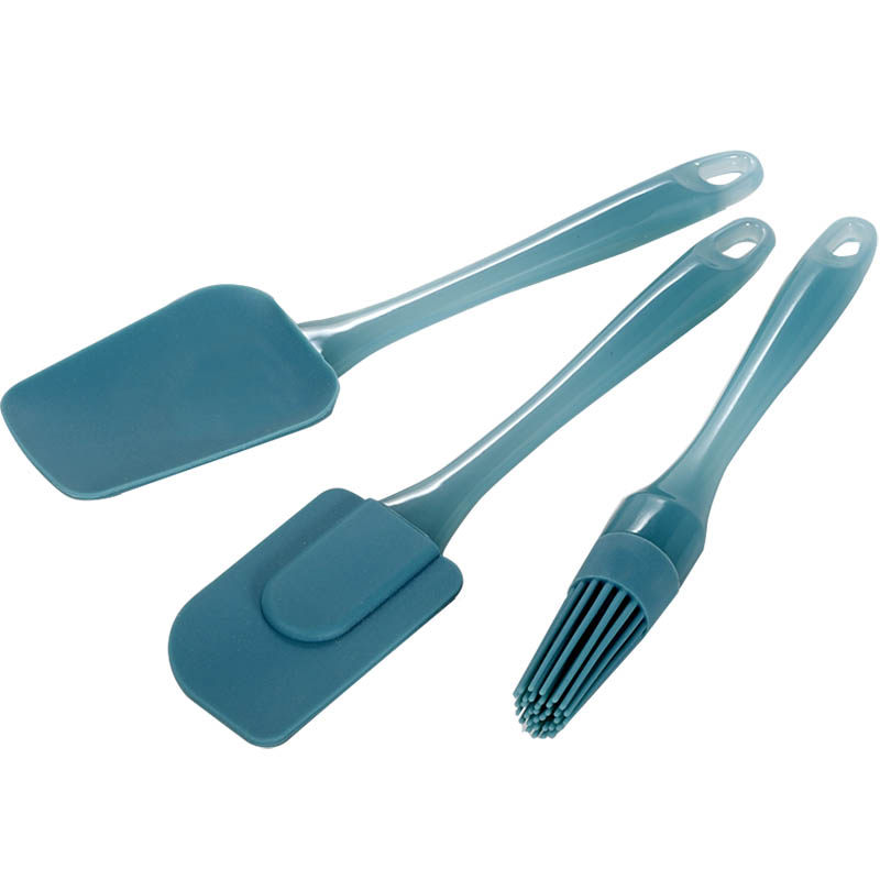 法国老佛爷硅胶刮刀小铲油刷多件组合不沾抹刀毛刷打蛋器spatula
