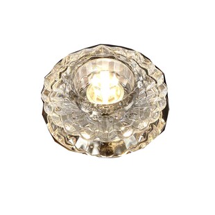 新款led射灯背景墙吊顶天花客厅孔灯筒灯水晶过道灯走廊灯玄关灯