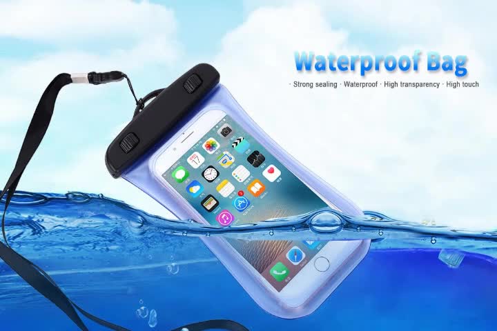 Haissky 5 5inch Universal Pvc Ipx8 Slim Waterproof Cell Phone Bag For Iphone 7 Mobile Case Haissky 5 5inch Universal Pvc Ipx8 Slim Waterproof Cell Phone Bag For Iphone 7 Mobile Case