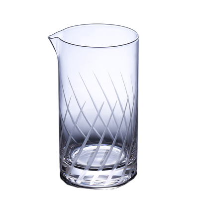 酒吧灵魂无铅水晶手工刻花搅拌杯