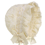 Hanakimi英国女童公主帽灰姑娘同款设计师胎帽棉遮阳帽