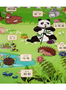 泡沫地垫卡通拼图宝宝家用卧室