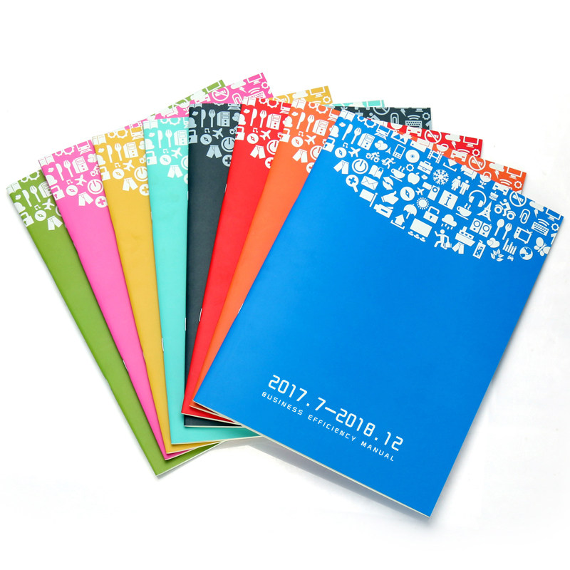 2026年工作日志本小秘书自填式日程本时间管理月计划本2025年效率手册日历记事本文具笔记本子可定制印刷logo
