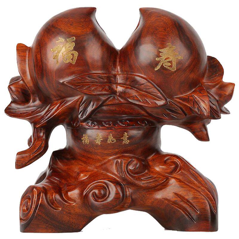 摆件生日礼物退休寿桃