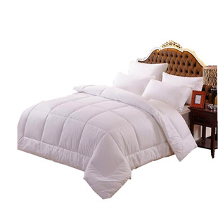 宾馆酒店纯白全棉春秋夏凉被芯加厚羽丝绒冬单双人丝绵被子可定制