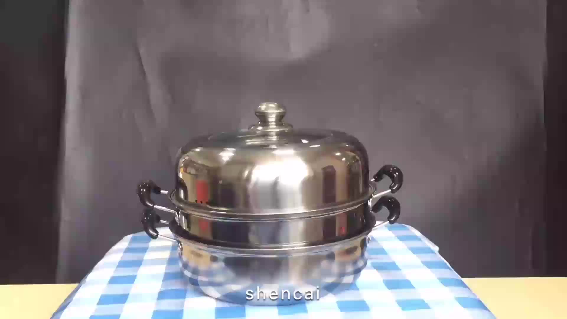 New Kitchen Products Chinese Stainless Steel Food Steamer Chinese