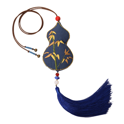 和顺葫芦刺绣优雅大方阿卡手工