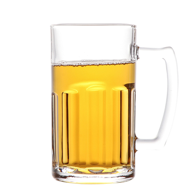 带把酒吧玻璃加厚扎啤杯