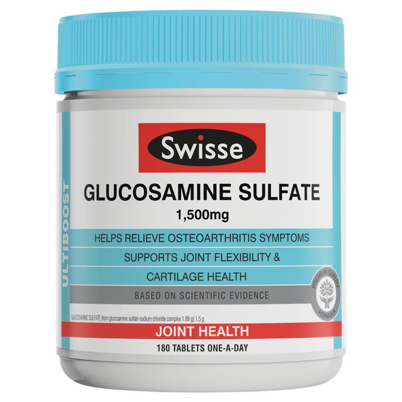 澳洲直邮 Swisse 氨糖维骨力 1500mg 180粒 软骨素 保持关节灵活