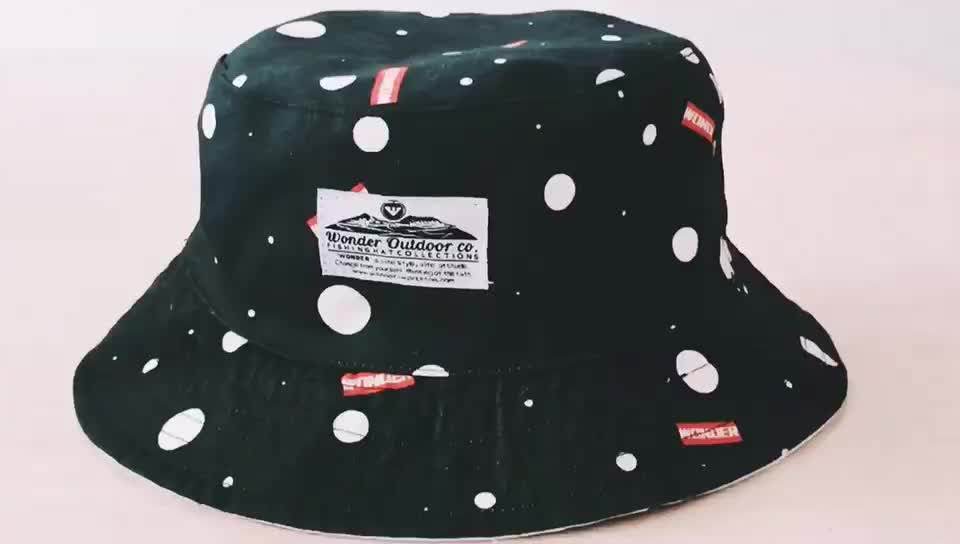 Custom Design Cool Printed Bucket Hat Buy Bucket Hat,Printed Bucket