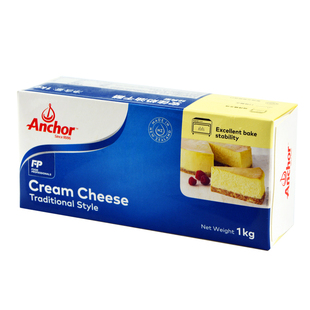 安佳奶油芝士1kg 干酪kiri奶油奶酪进口烘焙芝士蛋糕cream cheese
