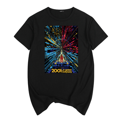 太空海报电影短袖t恤