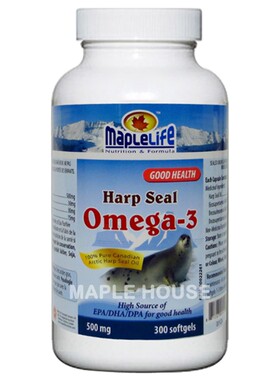 加拿大直邮mapleLife海豹油