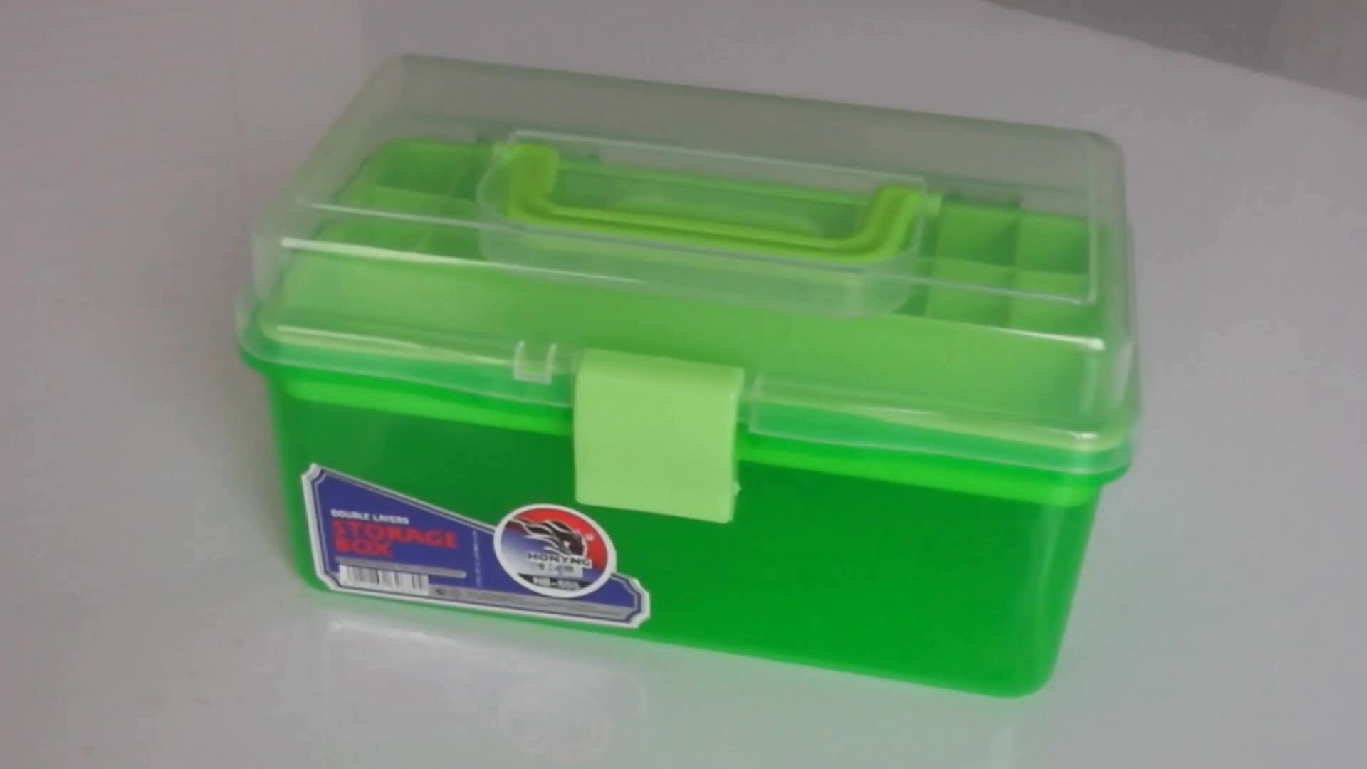 Medium Size Plastic Storage Box With Trays For School Buy Plastic Box