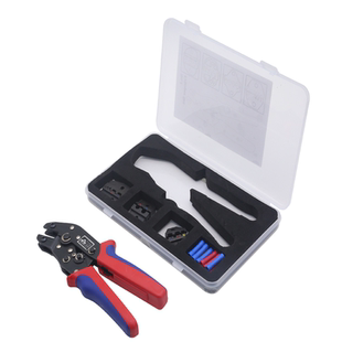 绝缘管型端子压线钳 杜邦端子钳子 冷压裸端子压接钳多功能压线钳