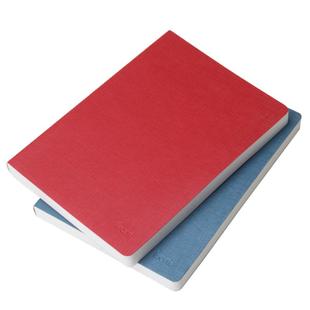 front前通笔记本b5空白本方格本网格本加厚大号文具商务记事本办公软皮蓝黑色日记手账本子格子本小清新线装