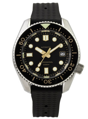 海洋领主mm自动机械精钢潜水手表
