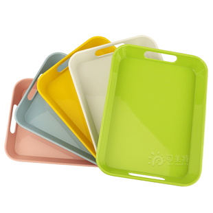 可美特蒙氏工作托盘lovevery日常教具彩色塑料儿童早教教具收纳盘