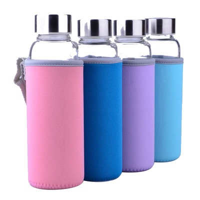 耐热车载水瓶学生玻璃杯定制logo