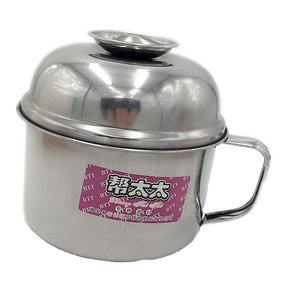 帮太太不锈钢加厚学生快餐杯子两层便当盒食堂带盖饭缸餐具泡面碗